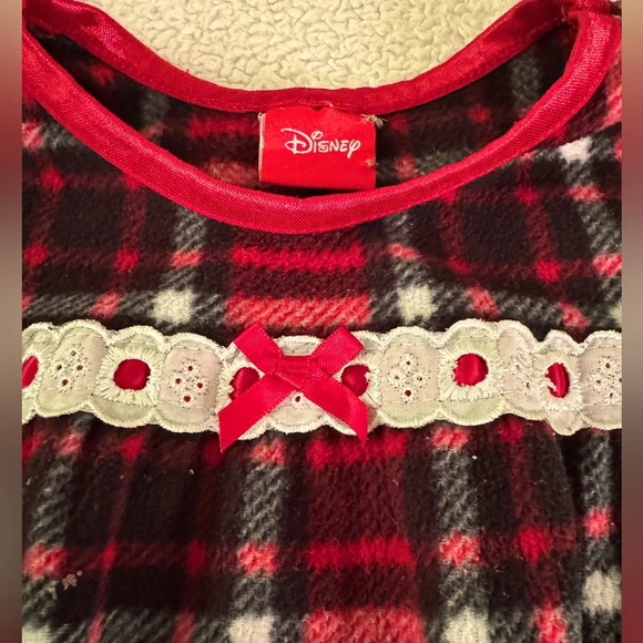 Holiday DISNEY & Friends girls micro fleece sleeping gown Micky Mouse designs - Picture 2 of 8